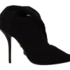 Dolce & Gabbana Women's Elegant Black Stretch Socks Boots