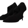 Dolce & Gabbana Women's Elegant Stretch Socks Boots in Black