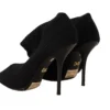 Dolce & Gabbana Women's Elegant Stretch Socks Boots in Black