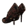 Dolce & Gabbana Women's Elegant Multicolor Tweed Pumps