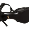 Dolce & Gabbana Women's Elegant Mesh T-Strap Stiletto Pumps