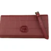 Baldinini Trend Red Calfskin Women Crossbody Bag