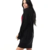Love Moschino Women's Black Cotton Women Dress
