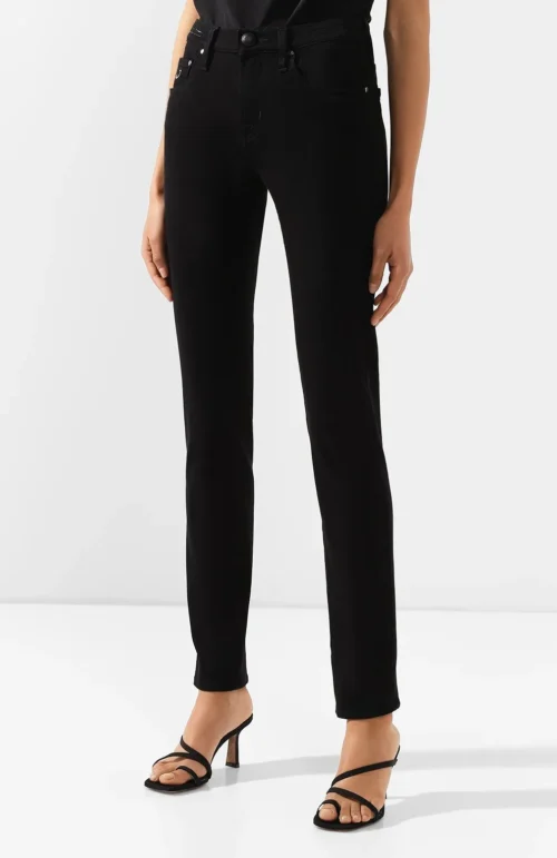 Jacob Cohen Women's Sleek Black Slim-Fit Kimberly Jeans