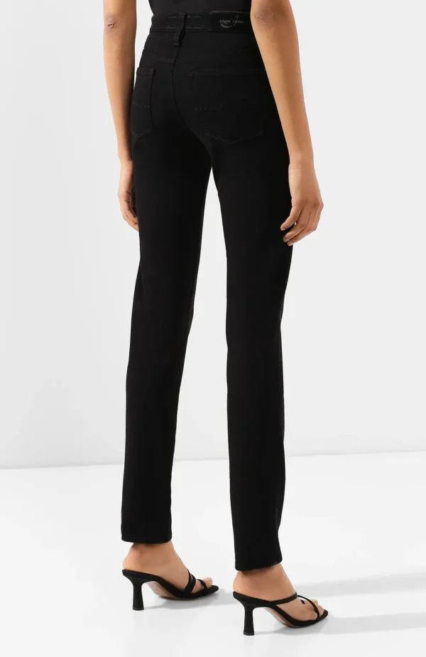 Jacob Cohen Women's Sleek Black Slim-Fit Kimberly Jeans