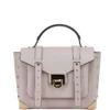 Michael Kors Women's Manhattan Medium Powder Blush Leather Top Handle Satchel Handbag
