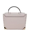 Michael Kors Women's Manhattan Medium Powder Blush Leather Top Handle Satchel Handbag