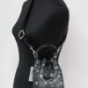 COACH Women's Dempsey 15 Small Snowflake Print Graphite Coated Canvas Bucket Bag