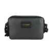 Plein Sport Women's Elegant Black Double Zip Handbag