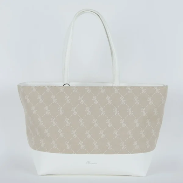 Blumarine White Cotton Women Shoulder Bag