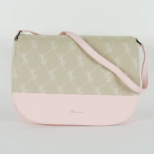 Blumarine Pink Cotton Women Crossbody Bag