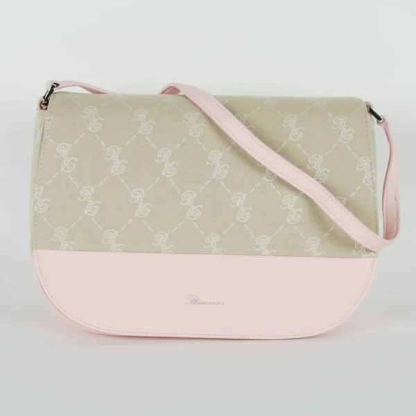 Blumarine Pink Cotton Women Crossbody Bag