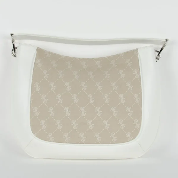 Blumarine White Cotton Women Crossbody Bag