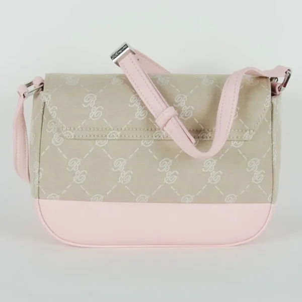 Blumarine Pink Cotton Women Crossbody Bag