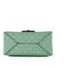 Michael Kors Women's Cece Small Sea Green Signature PVC Convertible Flap Crossbody Bag