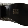 Dolce & Gabbana Women's Crystal-Embellished Black Suede Boots