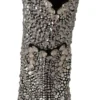 Dolce & Gabbana Women's Crystal-Embellished Black Suede Boots