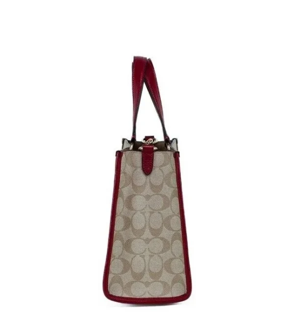 COACH Women's Dempsey Medium Lunar New Year Rabbit Signature Carryall Tote Bag