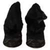 Dolce & Gabbana Women's Elegant Stretch Sock Boots in Black