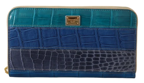 Dolce & Gabbana Women's Exquisite Multicolor Leather Long Wallet