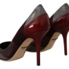 Dolce & Gabbana Women's Multicolor Exotic Leather Heels Pumps
