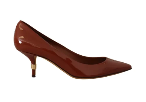 Dolce & Gabbana Women's Elegant Patent Leather Heels Pumps