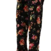 Dolce & Gabbana Women's Floral Charmeuse Knee High Boots