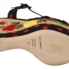 Dolce & Gabbana Women's Multicolor Silk Blend Platform Heels