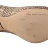 Dolce & Gabbana Women's Exquisite Nude Leather Heels Pumps