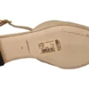 Dolce & Gabbana Women's Elegant Heart Devotion Chain Embellished Sandals