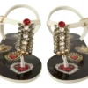 Dolce & Gabbana Women's T-Strap Heart Crystal Embellished Sandals