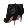 Dolce & Gabbana Women's Elegant Black Leather Ankle Boots