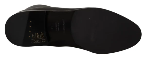 Dolce & Gabbana Women's Elegant Leather Biker Boots