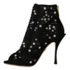 Dolce & Gabbana Women's Embellished Crystal Short Boots