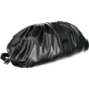 Guess Jeans Black Polyurethane Women Clutch