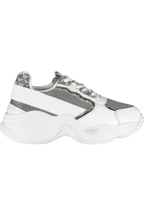 Emporio Armani Women's White Polyester Women Sneaker