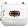 Tommy Hilfiger White Leather Women Handbag