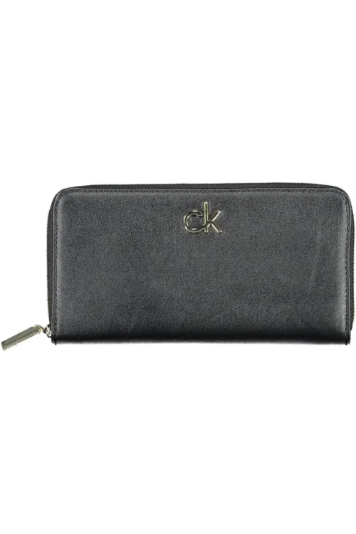 Calvin Klein Black Polyester Women Wallet