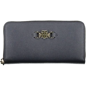 Tommy Hilfiger Black Leather Women Wallet