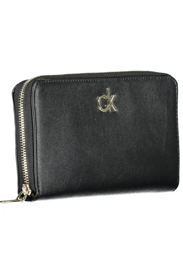 Calvin Klein Black Polyester Women Wallet