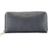 Tommy Hilfiger  Blue Leather Women Wallet with Multiple Compartments