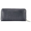 Tommy Hilfiger  Blue Leather Women Wallet with Multiple Compartments