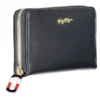 Tommy Hilfiger  Blue Leather Women Wallet with Multiple Compartments