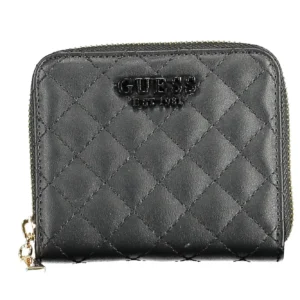 Calvin Klein Black Polyurethane Women Wallet