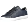 Tommy Hilfiger Women's Blue Leather Women Sneaker