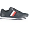 Tommy Hilfiger Women's Blue Leather Women Sneaker