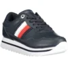 Tommy Hilfiger Women's Blue Leather Women Sneaker