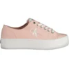Calvin Klein Women's Pink Cotton Women Sneaker