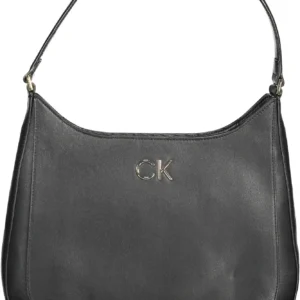 Tommy Hilfiger Black Polyester Women Handbag