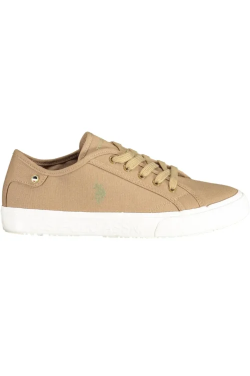 U.S. POLO ASSN. Women's Brown Polyester Women Sneaker